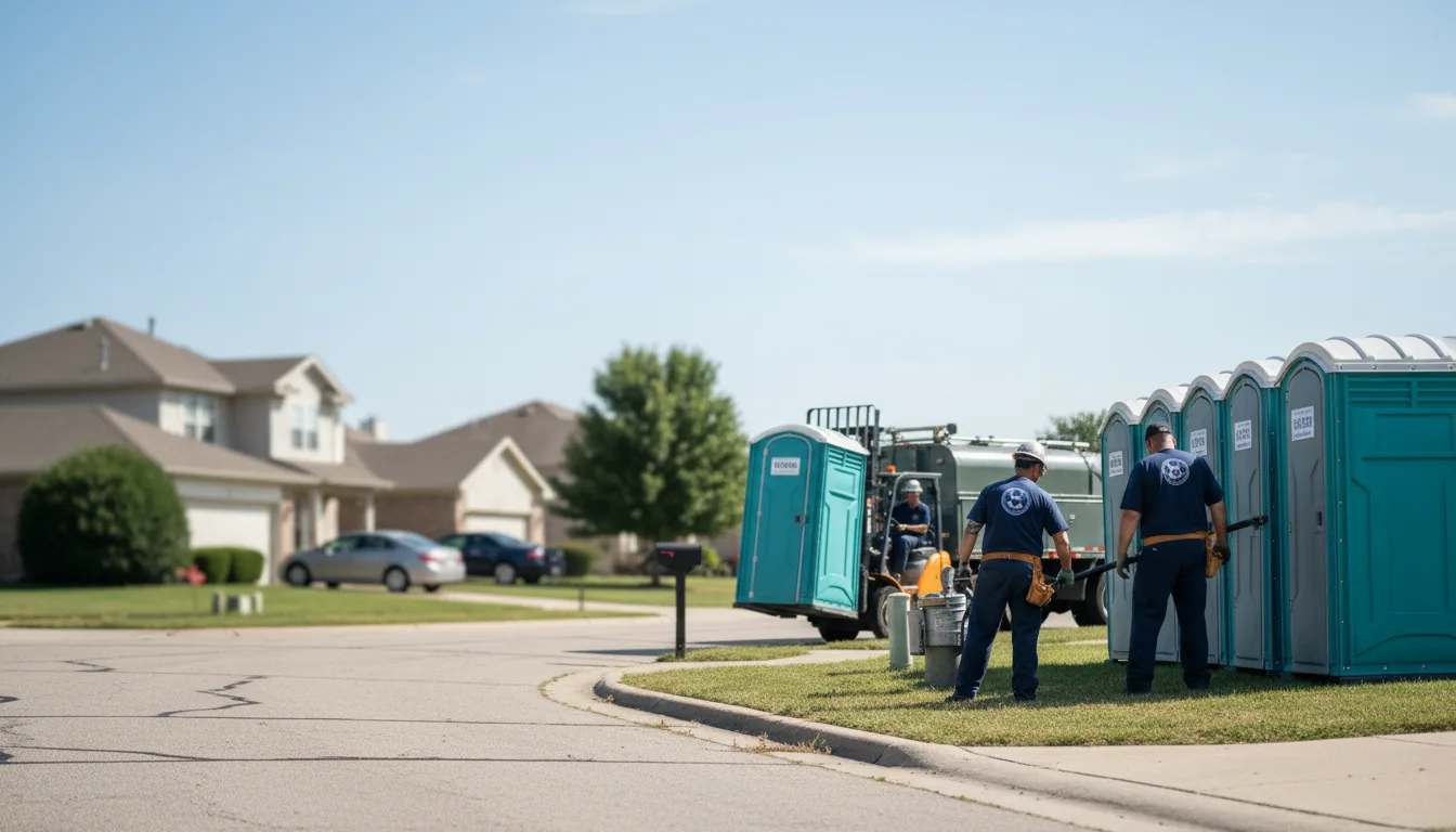 Porta Potty Rental in Andover, MN near me